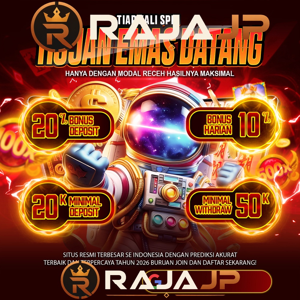 RAJAJP: Situs Slot Gacor Resmi Terbaru Pembawa Cuan Hoki Online Hari Ini
